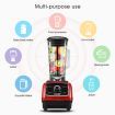 Powerful 2200W Home/Business 2L Food Blender Smoothie Maker Juicer Grinder W/ High Speed Blade-Red