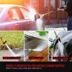 10Hp High Pressure Washer Cleaner W/U Shape Lance Great For Car Floor Window Garden Fence Furniture