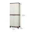 173Cm Weather/Rust Proof Outdoor Lockable Storage Cabinet Garden Cupboard Shed W/Adjustable Shelf