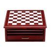 15 Games In 1 Wooden Box Include Chess,Checkers,Solitaire,Backgammon,Tic-Tac-Toe,Parcheesi, Etc.