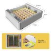 High Sucess Rate 36-120 Eggs Automatic Incubator Digital Hatcher For Duck Goose Pigeon Quail