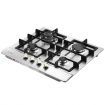 60Cm Ng Lpg 4 Burners Gas Cooktop Hob Stove Easy Clean Stainless Steel Top W/Sai Safe Certification