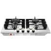 60Cm Ng Lpg 4 Burners Gas Cooktop Hob Stove Easy Clean Stainless Steel Top W/Sai Safe Certification