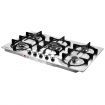 90Cm Ng Lpg 5 Burners Gas Cooktop Hob Stove Easy Clean Stainless Steel Top W/Sai Safe Certification