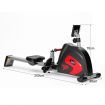 Foldable 15 Level Magnetic Exercise Rowing Machine Home Gym Training Rower W/ Large Lcd Display