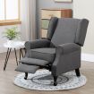 Position Adjustable Sofa Recliner Chair W/ Large Backrest,Thick&High Resilience Foam Padding