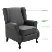 Position Adjustable Sofa Recliner Chair W/ Large Backrest,Thick&High Resilience Foam Padding