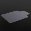 Durable 5Mm Thick High Quality Pvc Clear Carpet Office Chair Mat Carpet Floor Protector-135Cmx114Cm