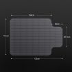 Durable 5Mm Thick High Quality Pvc Clear Carpet Office Chair Mat Carpet Floor Protector-135Cmx114Cm