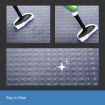 Durable 5Mm Thick High Quality Pvc Clear Carpet Office Chair Mat Carpet Floor Protector-135Cmx114Cm