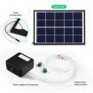 20W Improve Water Clarity Solar Powered Air Oxygen Pump For Pond Also Use In Fishing Fish Transport