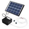 20W Improve Water Clarity Solar Powered Air Oxygen Pump For Pond Also Use In Fishing Fish Transport