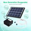20W Improve Water Clarity Solar Powered Air Oxygen Pump For Pond Also Use In Fishing Fish Transport
