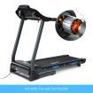 2Hp 1-15Km/H Speed Foldable Treadmill Running Machine W/42Cm Width Belt Home Gym Exercise Equipment