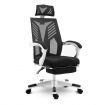 High Back Breathable Mesh 150 Degree Reclining Computer Office Chair W/Thick Padded Seat,Slid Footrest