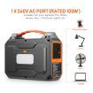 70200Mah Portable Solar Generator Power Station W/Led Light&Usb,Dc,Ac Ports Charging Wide Products