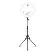 Gorgeous Portrait Lighting 480-Bulb 18?? Pro Led Ring Light For Makeup/Photo/Studio,Tall Adjustable