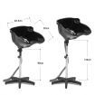 Portable Salon Hair Washing Basin W/Adjustable Height&Head Tilt,Good For Elderly/Pregancy-Large