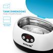 600Ml Durable 42 Khz Highly Efficient Ultrasonic Cleaner For Jewellery Watch Sun Glasses Home/Shop