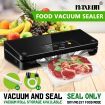 8S Strong Suction Food Vacuum Seal Machine W/Bags For Dry/Moist Food Keep Freshness 8 Times Longer