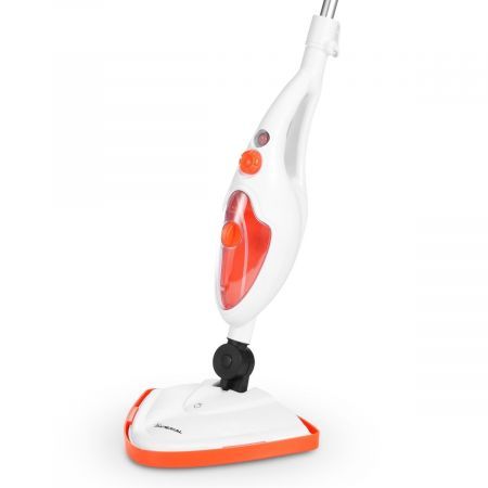 Effectively Sterilize 1300W Steam Mop Cleaner W/Multi Nozzles For Floor Clothes Window Etc.-Orange