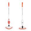 Effectively Sterilize 1300W Steam Mop Cleaner W/Multi Nozzles For Floor Clothes Window Etc.-Orange