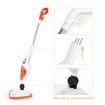 Effectively Sterilize 1300W Steam Mop Cleaner W/Multi Nozzles For Floor Clothes Window Etc.-Orange