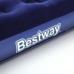 Quickly Inflate Air Bed Mattress W/ Built In Pillow Foot Pump-Single Great For Indoor / Outdoor