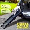 Portable Foldable None Slip Pet Car Ramp Dog Ladder Stair For Vans/Trucks/Suvs W/ 68Kg Max Load