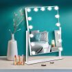 Rotatable Warm Yellow/Cool White/Natural Light Hollywood Makeup Mirror Bright Adjustable-40 X 50Cm