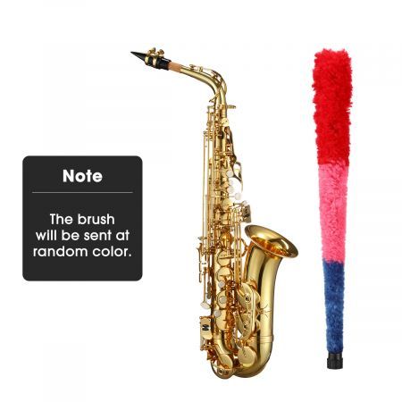 Beginner Saxophone Sax Eb Be Alto E Flat Brass W/Mouthpiece,Clean Brush&Cloth,Pair Of Gloves, Etc