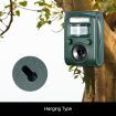 315Sqm Area Solar Ultrasonic Pest Repeller Flash Light Animal Deterrent For Bird Fox Cat Racoon Bat