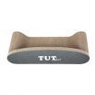 Sofa Shape Cardboard Cat Scratcher Claw Scratching Play Mat W/High-Strength Corrugated Material