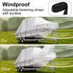 19-21Ft High Quality Weather/Uv Resistant Jumbo Boat Cover Canopy For Hardtop Or T-Top Boats