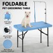 Portable Foldable Pet Dog Grooming Table W/Adjustable Arm Height, 97Cm In Length, Easy To Clean