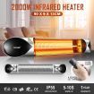 2000W 5S Instant Warm Waterproof Infrared Heater For Utdoor(32SQM) Indoor (20SQM) Energy Saving