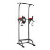 Height Adjustable Exercise Power Tower For Multi Home Gym-Knee Raise,Pull Up,Dip Bar,Leg Press