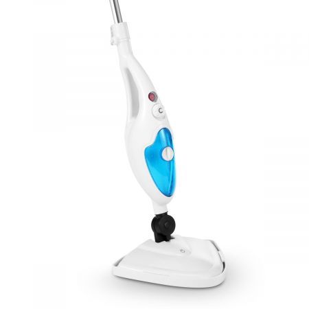 Effectively Sterilize 1300W Steam Mop Cleaner W/Multi Nozzles For Floor Clothes Window Etc.-Blue