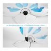 Effectively Sterilize 1300W Steam Mop Cleaner W/Multi Nozzles For Floor Clothes Window Etc.-Blue