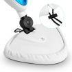 Effectively Sterilize 1300W Steam Mop Cleaner W/Multi Nozzles For Floor Clothes Window Etc.-Blue