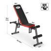 Foldable Adjustable Home Gym Workout Weight Bench For Chest Shoulder Presses,Crunches,Dumbbell