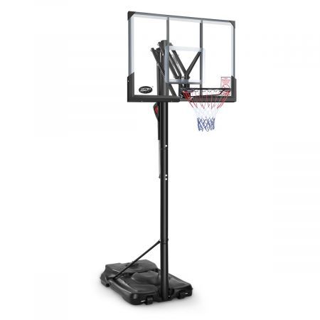 2.3-3.05M Mobile Basketball Hoop Stand W/ Ring Backboard Stable Base For Junior Adult