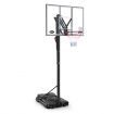 2.3-3.05M Mobile Basketball Hoop Stand W/ Ring Backboard Stable Base For Junior Adult