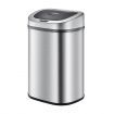 80L Kitchen 20Cm Motion Sensor Garbage Waste Recycle Bin Stainless Steel Large Opening