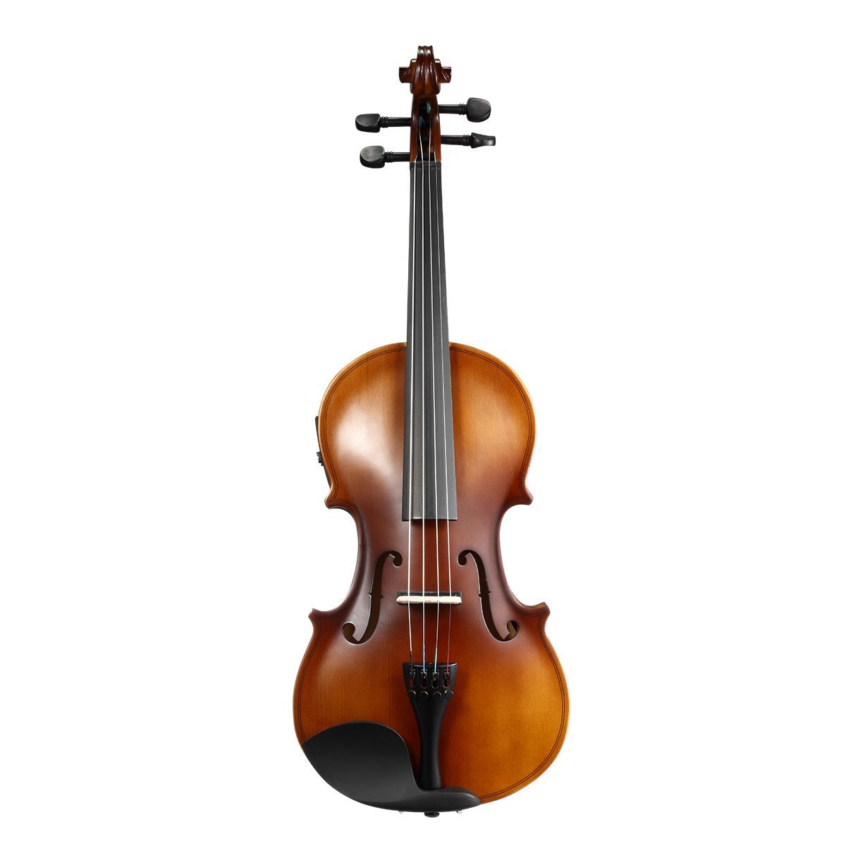 3/4 Size Wood Electric Violin W/Extraordinary Tones Tunes For Beginners & Music Lovers