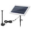 10W 5 Water Effects Solar Powered Water Foutain Pump For Pond,Birdbath,Waterfall,Pool,Lawn
