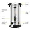 10L 2-Layer Super Insulation Hot Water Urn Stainless Steel For Coffee Juice Cider Or Tea