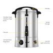 15L 2-Layer Super Insulation Hot Water Urn Stainless Steel For Coffee Juice Cider Or Tea