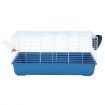 1.2M Sturdy Rabbit Cage Guinea Pig Hutch W/Water Bottle,Hay Feeder,Front Top 2 Access Doors