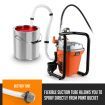 1200W 3800Psi Airless Paint Sprayer W/7.6M Hose,Flexible Suction Tube,33Cm Extended Nozzle